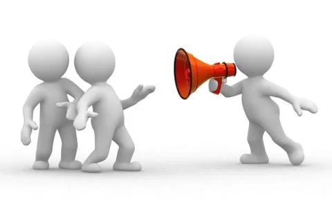 Your voice Stock Illustration