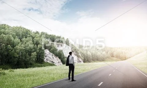 Your way to success Stock Photos