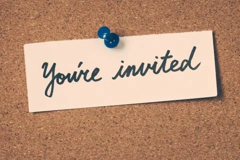 You're invited Stock Photos