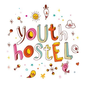 Youth hostel Stock Illustration