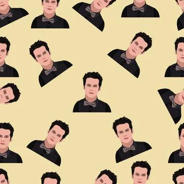 Youth pattern Stock Illustration