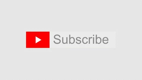 Youtube animated subscribe bar - 4k w/Al... | Stock Video | Pond5