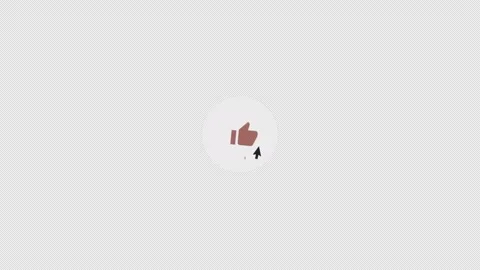 YouTube button animation Stock Footage 249664609