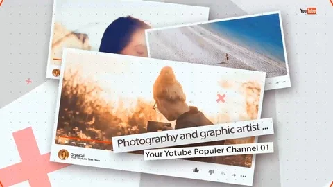 Youtube Dynamic Intro ~ After Effects Project #123020453