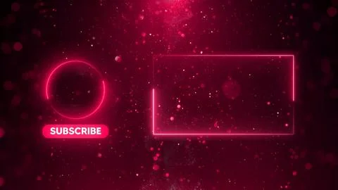 YouTube End Screen V36 Stock Illustration