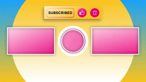 YouTube End Screen V41 Stock Footage 232148342