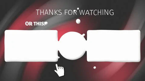 Youtube End Screen Video Template. Watch Next Stock Footage 133083157
