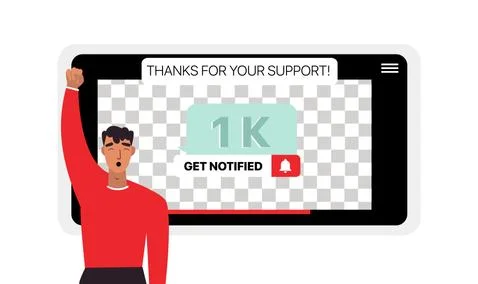 YouTube Stock Illustration