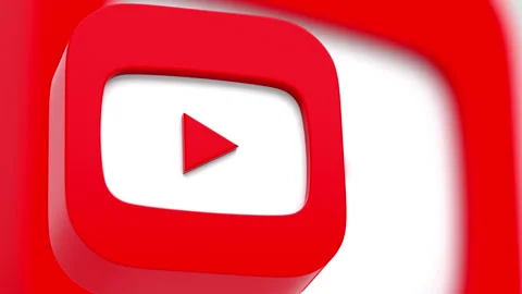 Youtube Logo Background Loop Stock Footage 246440722