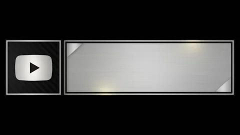 Youtube Lower Third Stock Footage 124939658