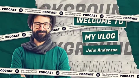 YouTube Podcast Intro Vlog Opener Stock After Effects