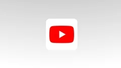 Glossy Red Youtube Logo With Flames Behi Stock Video Pond5