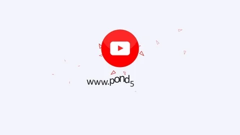 Youtube Promo After Effects stock