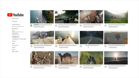Youtube Promo 스톡 After Effects