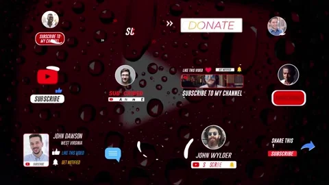 Youtube Starter Pack | After Effects 스톡 After Effects