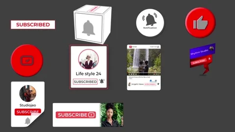 Youtube Subscribe Stock After Effects