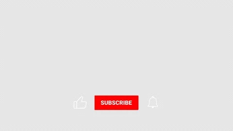 Youtube Like, Subscribe, and Bell Notification w/ Alpha Stock Footage 159424879