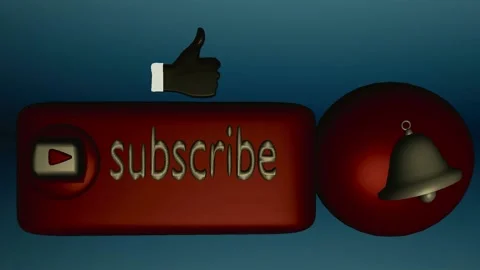 YOUTUBE SUBSCRIBE AND LIKE 스톡 동영상 171305251