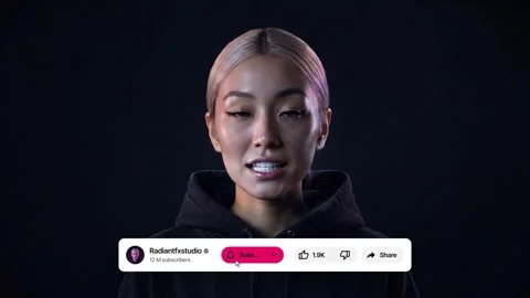 YouTube Subscribe Button Animation After Effects stock