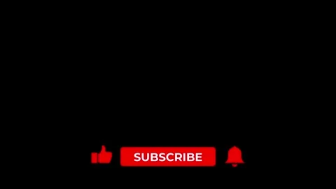 Youtube subscribe button animation Video stock 258324541