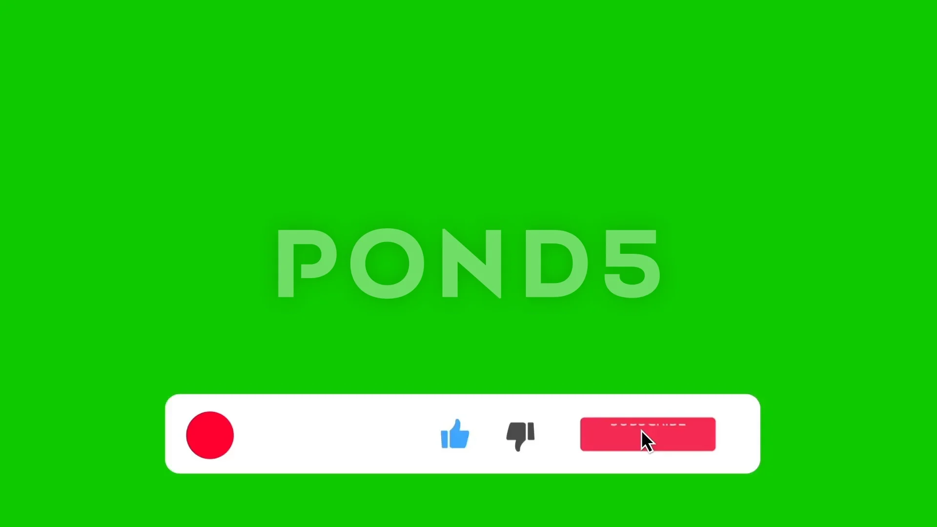 Youtube Subscribe Button, Bell Icon and ... | Stock Video | Pond5