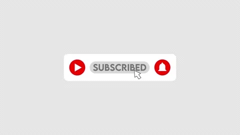 Youtube Subscribe Button Stock Footage 210511735
