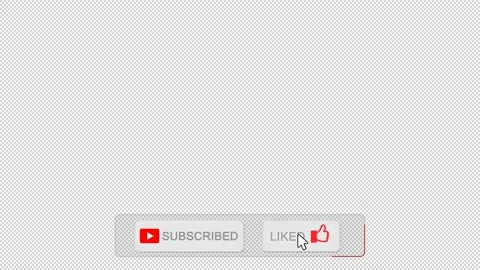Youtube Subscribe Button Glass 02 Stock Footage 220042688