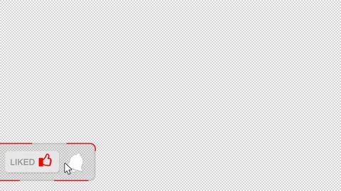 Youtube Subscribe Button Glass 05 Stock Footage 220042854