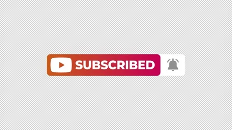YouTube Subscribe Button V3.3 Stock Footage 156060393