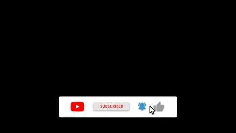 Youtube subscribe call-to-action. Stock Footage 113410293