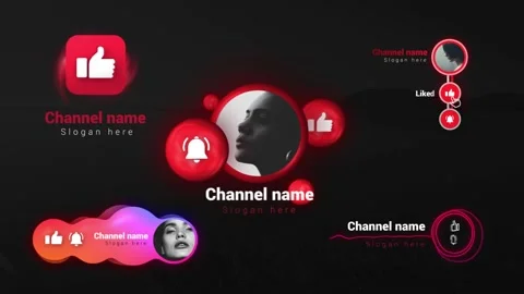 Youtube Subscribe Elements V4 Catálogo de After Effects