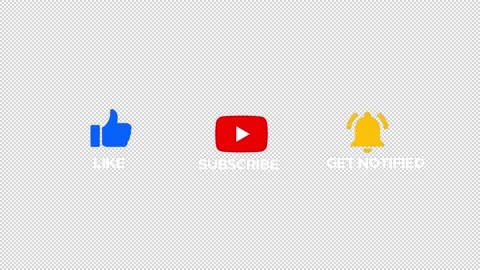 Youtube Subscribe Stock Footage