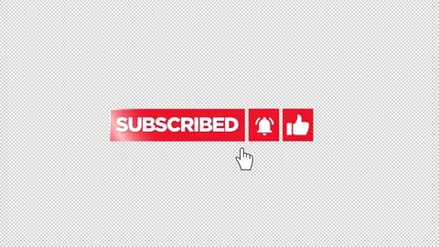 Youtube Subscribe Stock Footage