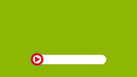 Youtube video Lower Third animation on Green screen. Social Media Lower Thi.. Video stock 247207427