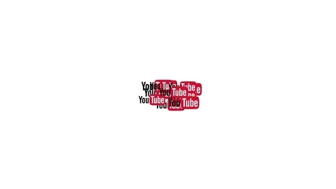 Youtube Video Sharing and Hosting Web Site Logo Conceptual Network Stock Footage 75001852