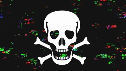 You’ve been hacked on-screen message. Stock Footage 104188762