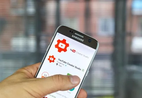 Yputube Creator Studio Stock Photos