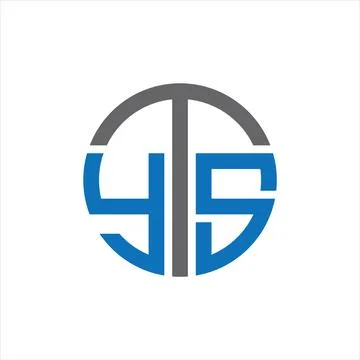 YTS Letter monogram Initial Logo Design Template Vector Illustration. YTS e.. Stock Illustration
