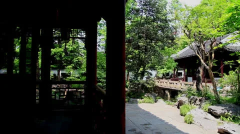 Yu Garden Stock Footage 23130447