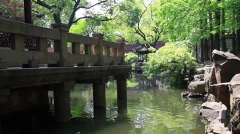 Yu Garden 스톡 동영상 23139112