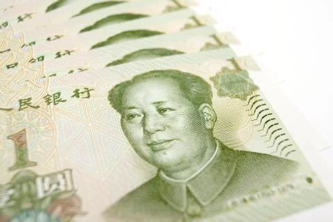 Yuan banknotes Stock Photos