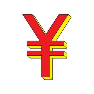Yuan icon Stock Illustration