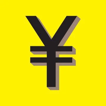 Yuan icon Stock Illustration
