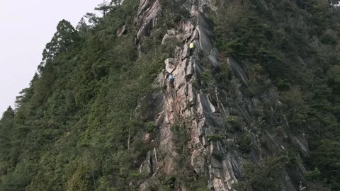 Yuanzui mountain Stock Footage 141374704