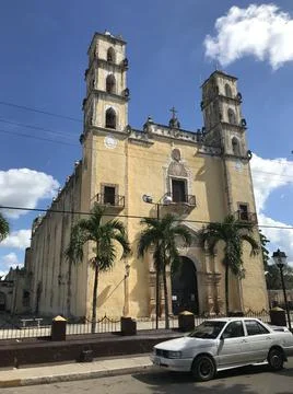 Yucatanchurchb1 Stock Photos