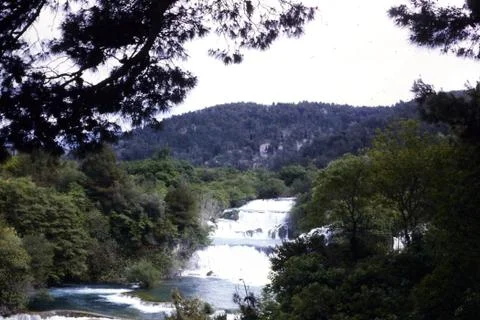 Yugoslavia river Stock Photos