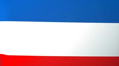 Yugoslavia Waving Flag Stock Footage 10762862