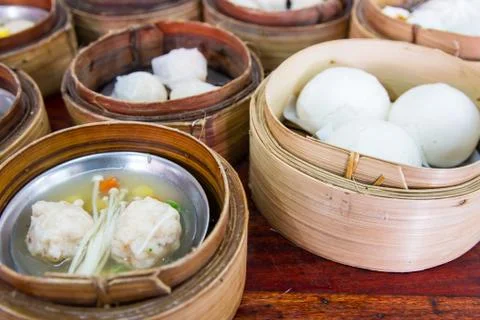 Yumcha, dim sum Stock Photos