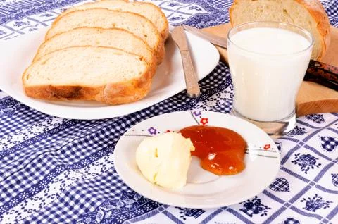 Yummy breakfast Stock Photos