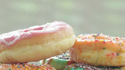 A Yummy Donuts Stock-Footage 156172583